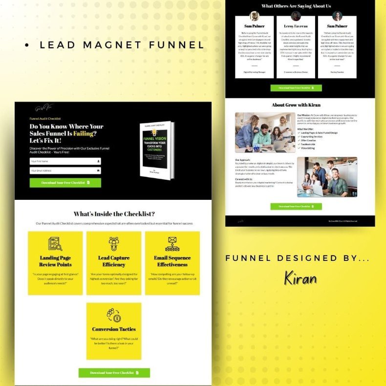 Lead Magnet Funnel — funnel design by NexGen Funnels