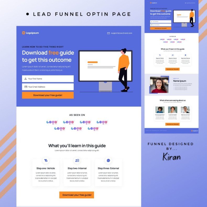 Lead Funnel Opt-in — funnel design by NexGen Funnels
