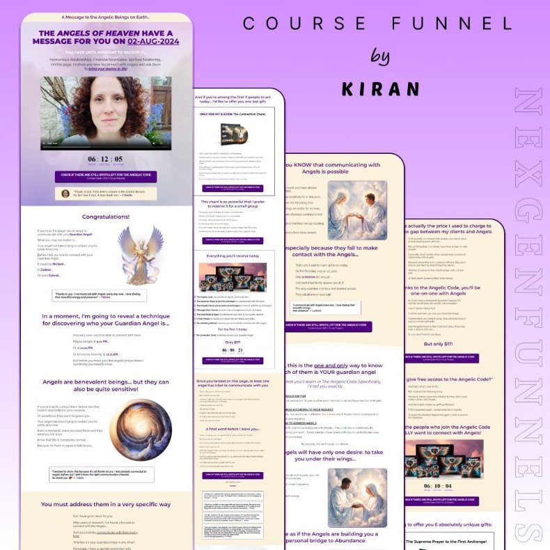 Spiritual Course — funnel design by NexGen Funnels